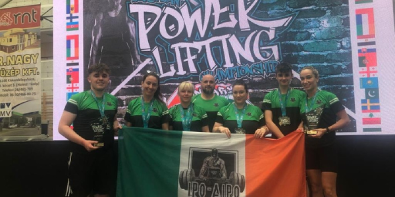 Success for Finn Valley Vikings at European Powerlifting Championships