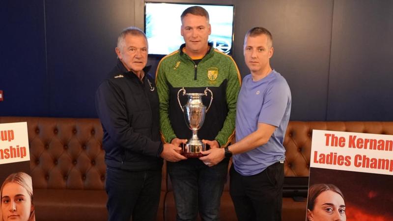 Donegal LFGA unveil the Donna Dunnion Boyle Memorial Cup at Championship draw