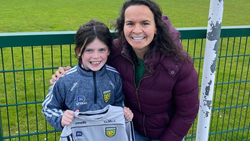 Geraldine McLaughlin’s touching gesture brings a smile to Ruth McGrenra