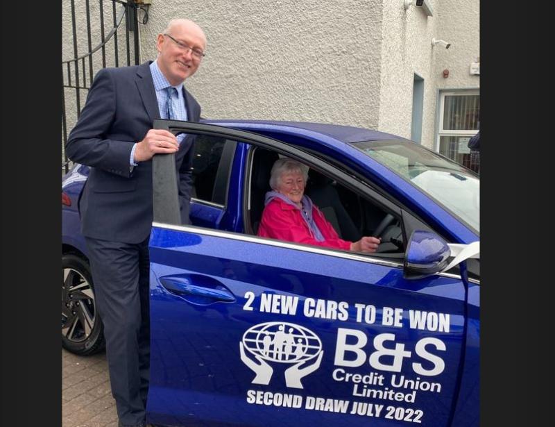 New car for lucky Castlefinn lady