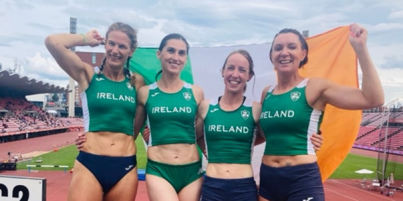 Kathryn McDevitt takes gold with Irish relay team at World Masters