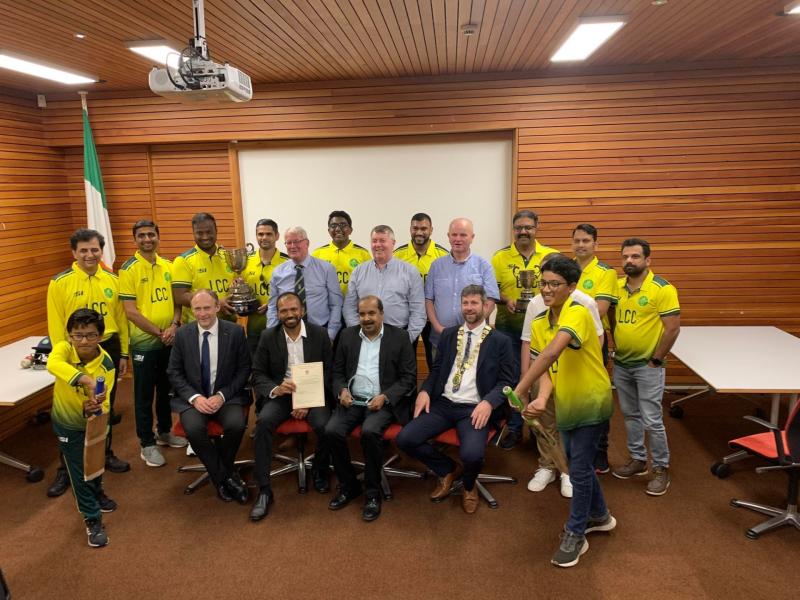 Letterkenny Cricket Club honoured at Mayoral Reception