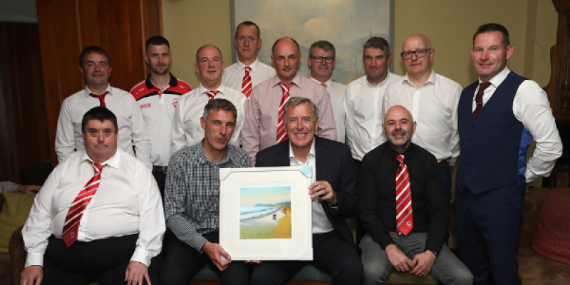 Packie Bonner helps Culdaff FC mark golden anniversary 