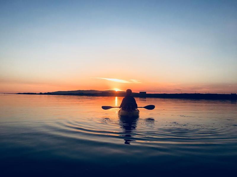 Kayak from Maghery to Dungloe part of HERS Paddle Journey