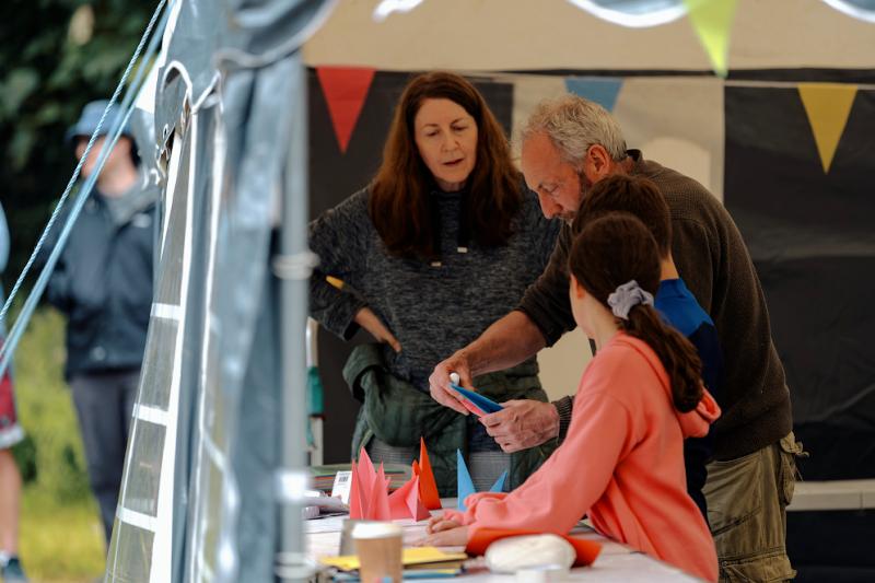 Over 1,000 attend  Art in the Park in Falcarragh