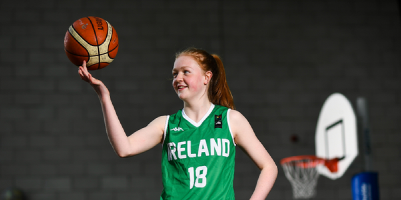 Maria Kealy features for Ireland U18 European Championships 