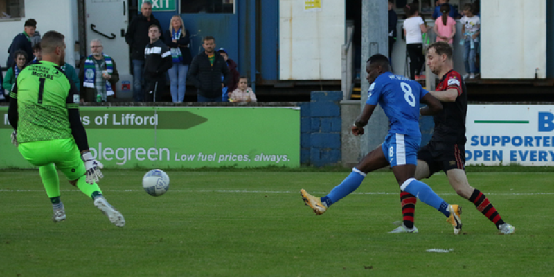 Eric McWoods brace lifts Finn Harps off the bottom