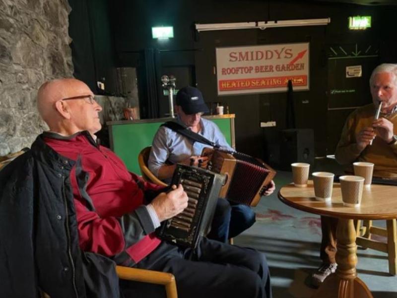 Frosses man Donagh Kelly flies his father to Fleadh Cheoil na hÉireann