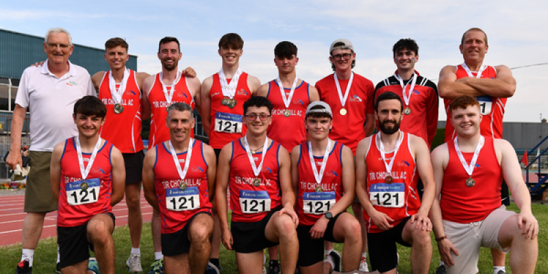 Tir Chonaill AC men win Division 1 title in National League