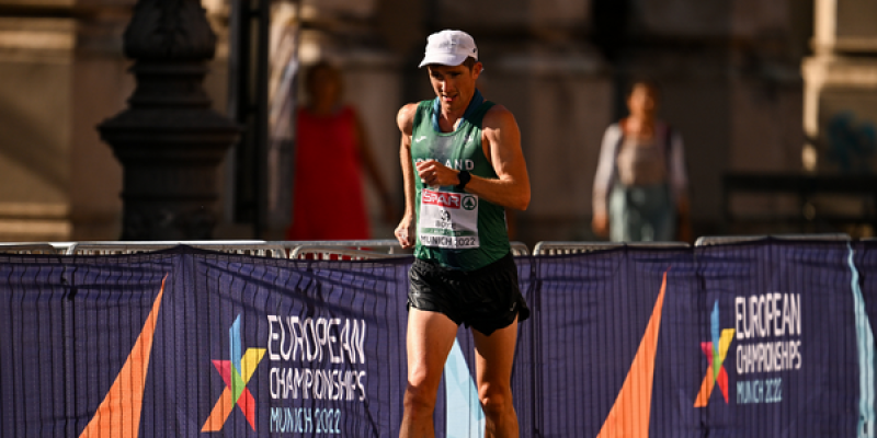 Tenth place finish for Brendan Boyce at Europeans