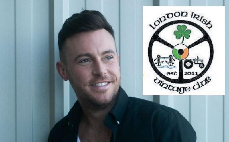 Nathan Carter to perform at London Irish Vintage Club event at Tir Chonaill Gaels Grounds