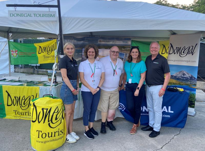 Tourism representatives at major Irish Fest in USA