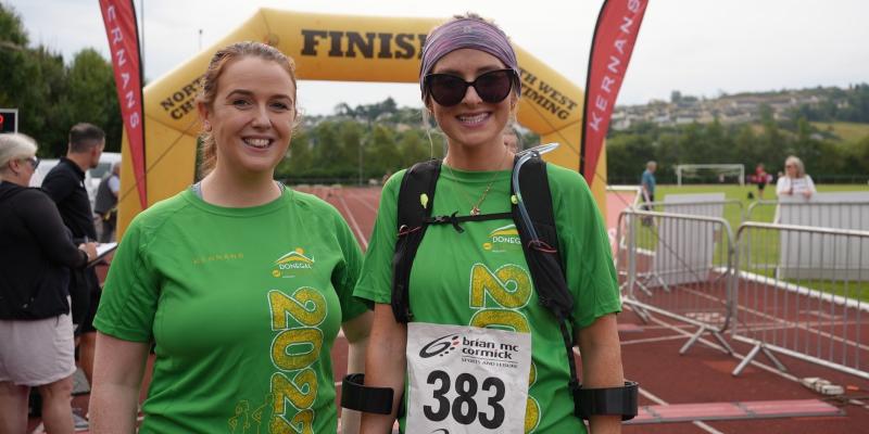 Inspirational Nikki Bradley crosses line at Donegal Half Marathon