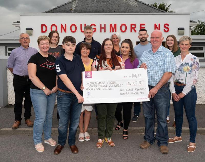 €14,107.10 raised at second annual Elaine McGlinchey Tractor Run