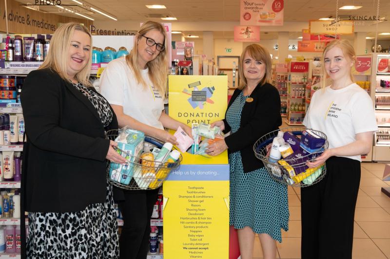 New partnership with  Boots Letterkenny on hygiene product donations