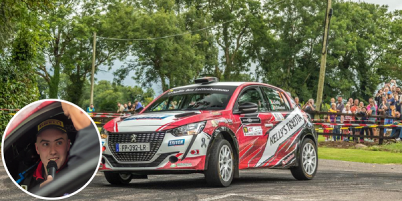 Joseph Kelly makes his mark with FIA Celtic Rally Trophy win