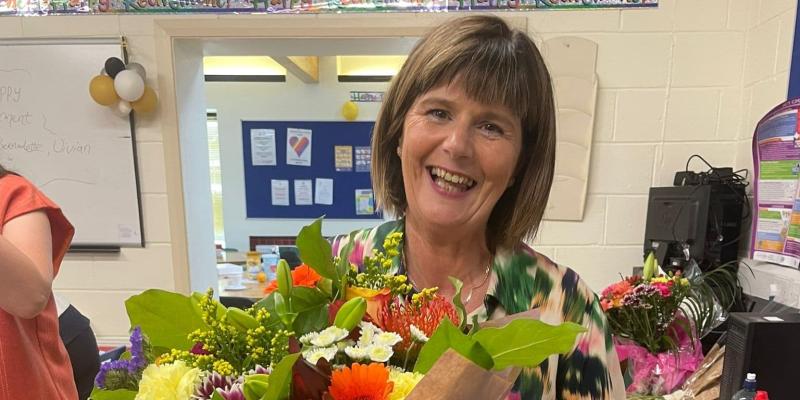Mary Gibbons retires after 40 years teaching at Deele College