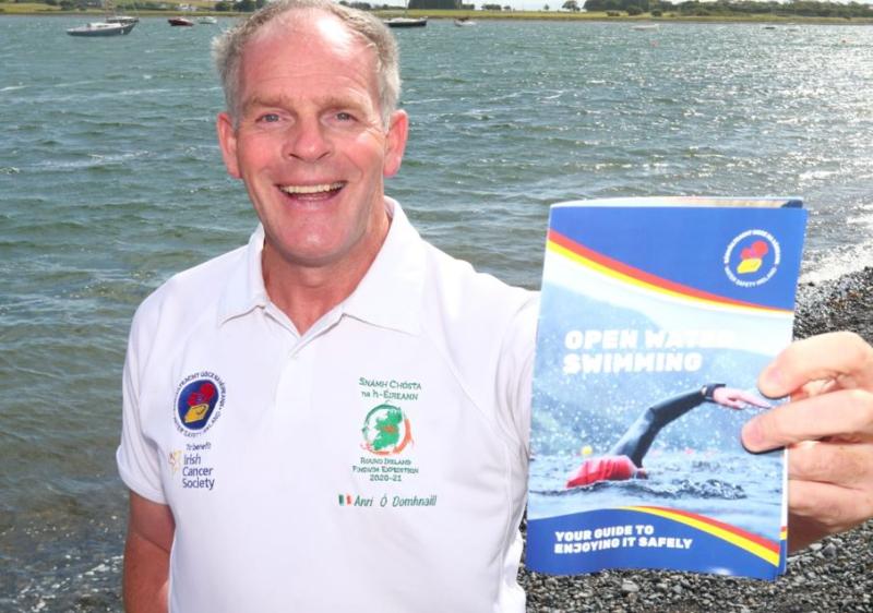 Henry O'Donnell swims to commemorate two-year anniversary of Finswim