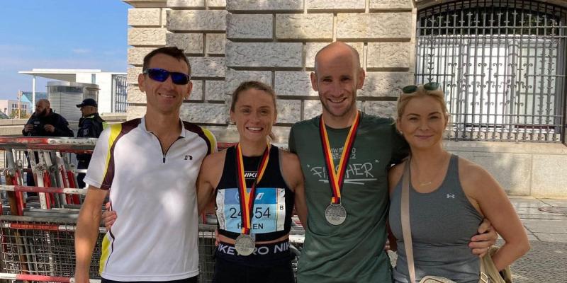 Rosses AC pair clock new marathon PBs in Berlin