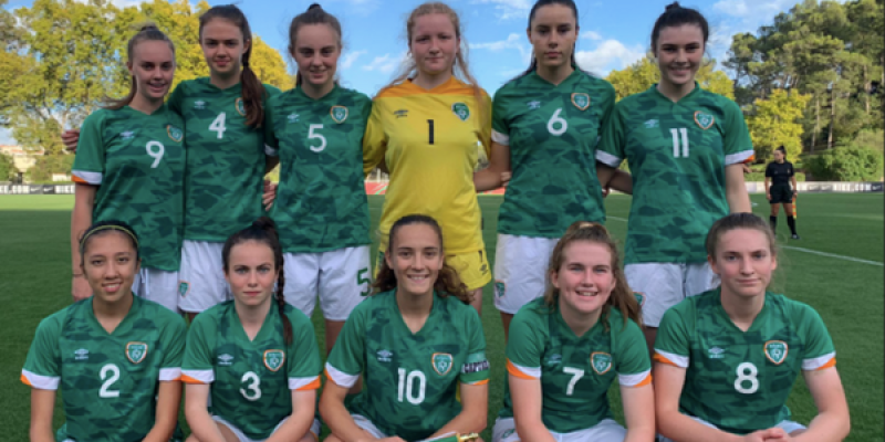 Jodie Loughrey plays as Ireland Under-17s draw with Portugal in thriller