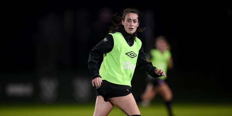 Roma McLaughlin back in Irish squad for World Cup play-off