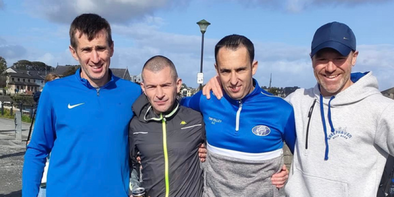 John McElhill sprints to victory in Galway Marathon