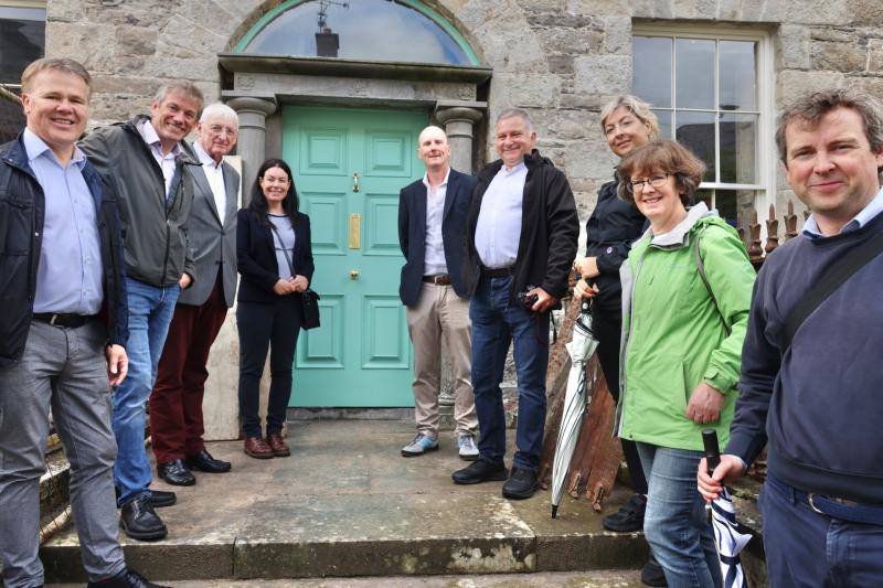 National Heritage delegation visits Donegal