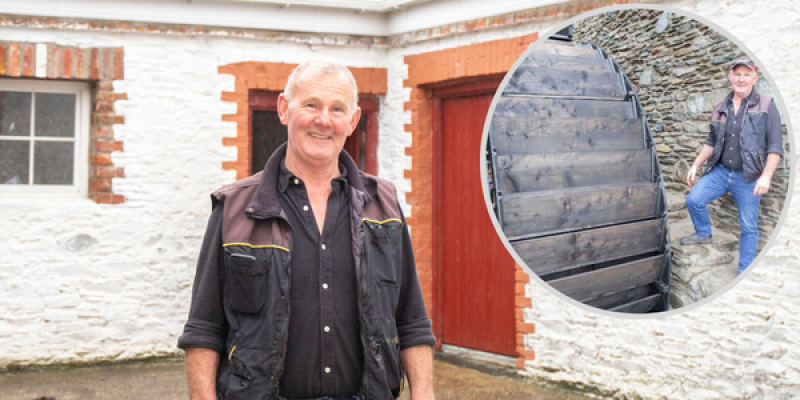 Turn back time: 200-year-old mill wheel restored on historic Donegal farm 