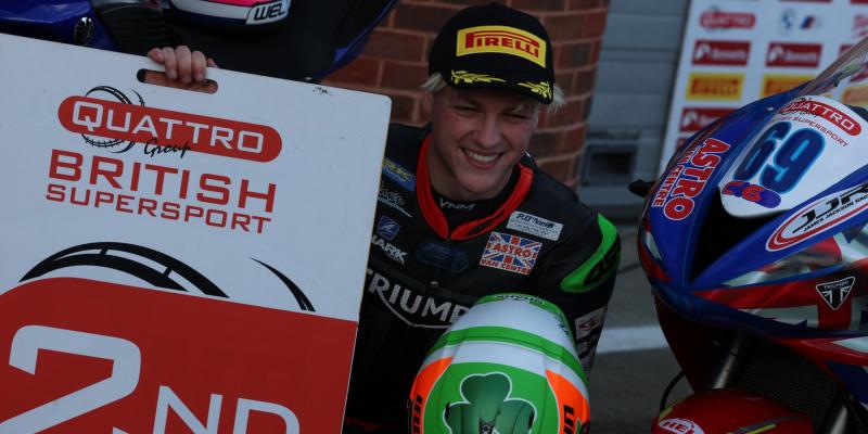 Rhys Irwin dedicates podium place to Creeslough victims
