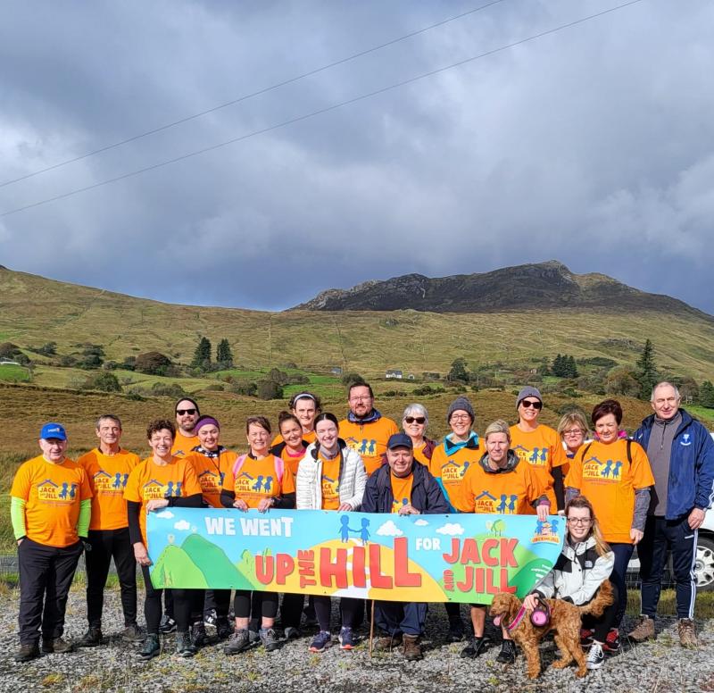Abbott Donegal staff go Up the Hill for Jack & Jill Foundation