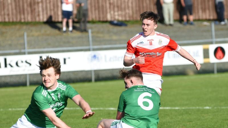Dungloe begin their U-21A Championship win narrow victory in Killybegs