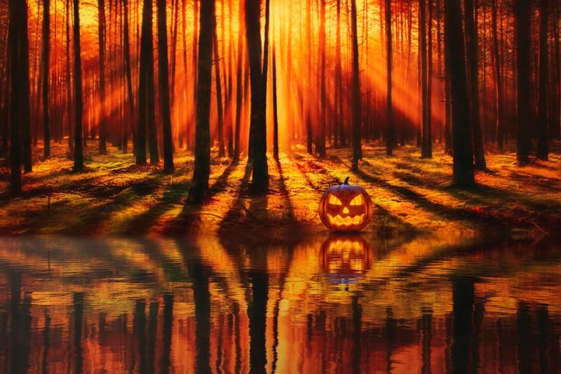 Witches, scary pumpkins (or turnips!) and visitors   from   the Otherworld