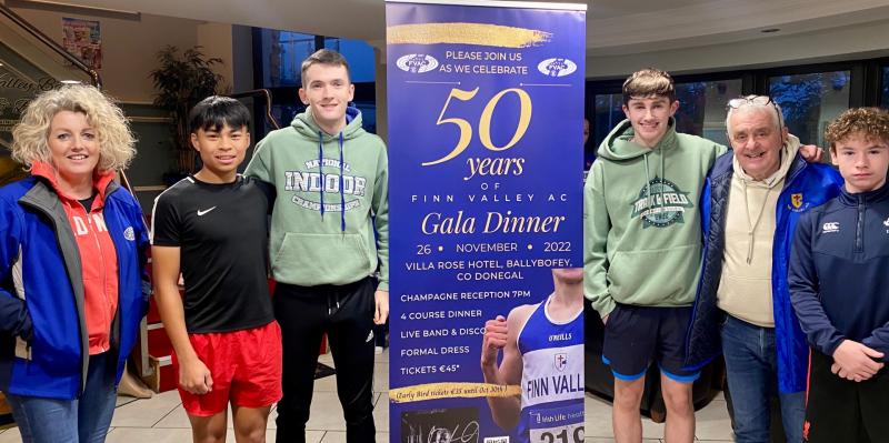 Finn Valley AC to host 50th anniversary gala dinner