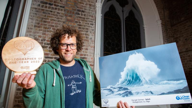 Bundoran photographer makes a Splash to win Love Your Coast Image of the Year