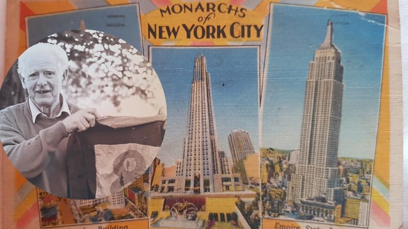 Naomh Conaill share Columba McDyer's postcard from 1947 All-Ireland in New York