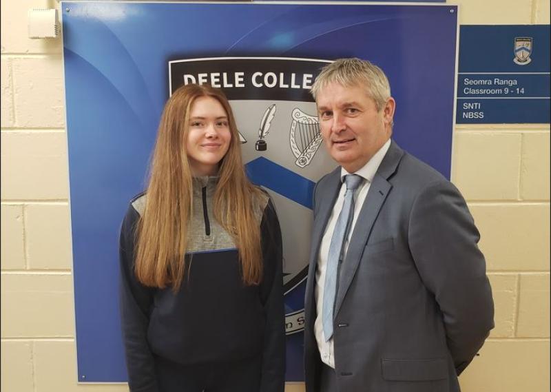 Raphoe student Mia to take part in Youth Leadership Development final