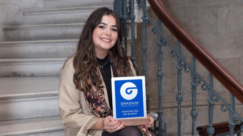 Gaoth Dobhair’s Aoibhín Ní Deá awarded the Gradaim Young Entrepreneur of the Year