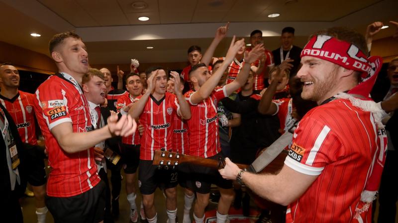 'The dressing room just went mad, absolutely bonkers!'  