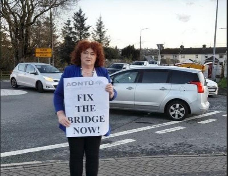 Ancient Letterkenny bridge in danger of collapse claims Mary T Sweeney