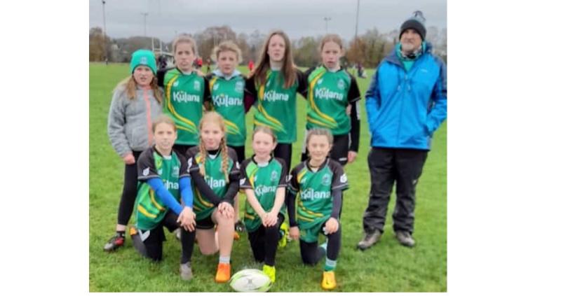 Finn Valley U-12 Girls at the top of their game in Ballymena Rugby Blitz
