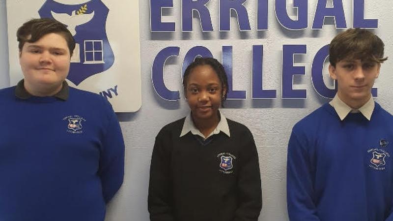 Errigal College students prize-winners at the Allingham Arts Festival