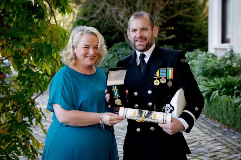 Geraldine Mullan praises Kevin Barr in winning gold medal at National Bravery Awards