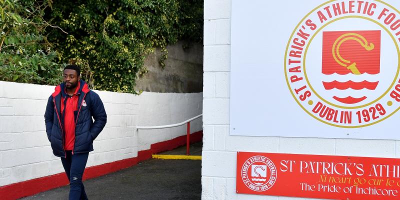 Former Finn Harps striker Tunde Owolabi bids his farewells to St Pat's