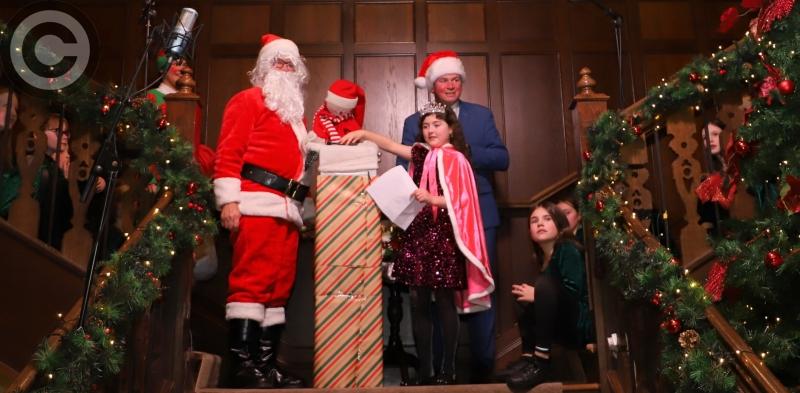 Around 500 guests attended the annual food appeal and Christmas Lights Switch On at Lough Eske Castle