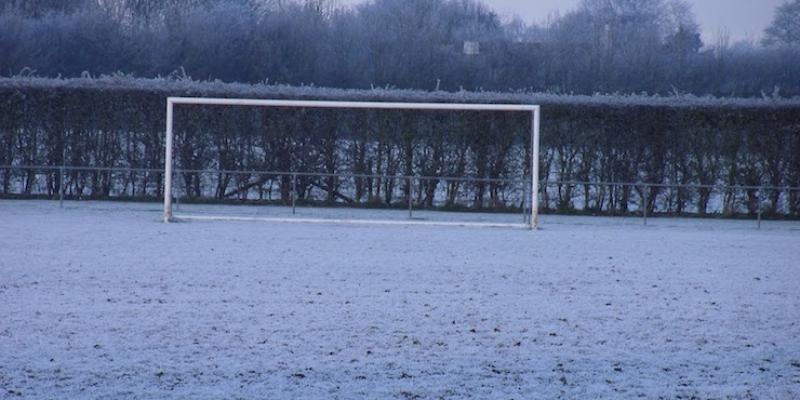 Football matches fall foul of Donegal's frosty spell