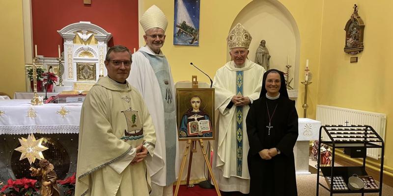 New Icon dedicated to St Colmcille unveiled in Glendowan