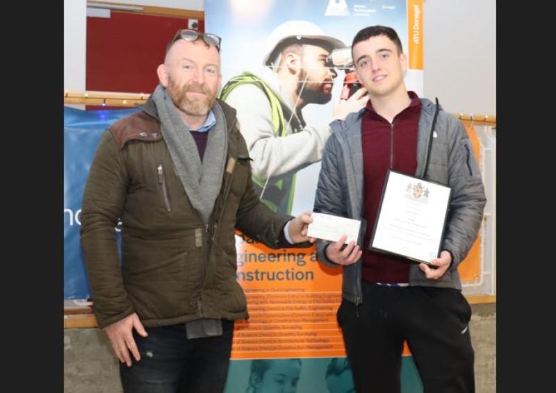Gortahork student Shaun Ferry wins engineering award
