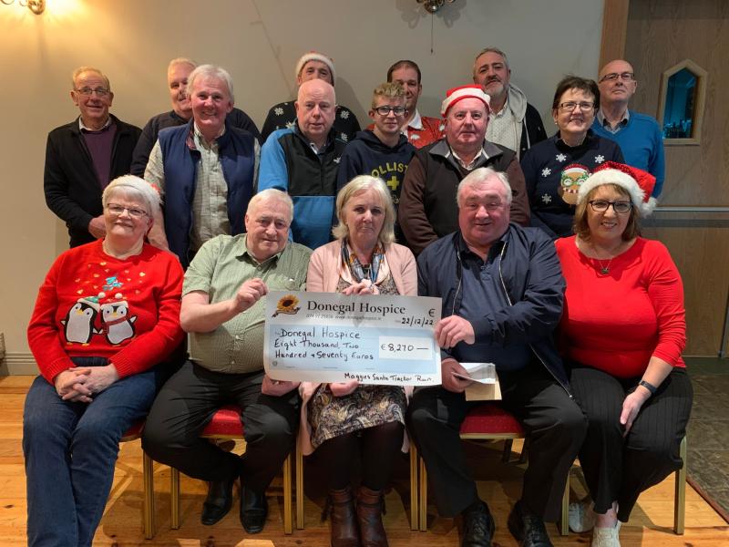 Santa Tractor Run in St Johnston-Carrigans raises an amazing €8,270