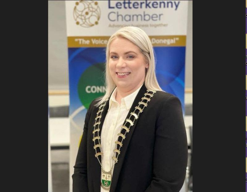 President praises Letterkenny's community spirit