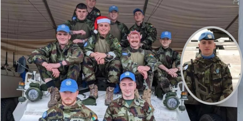 Soldiers launch fundraiser in memory of Seán Rooney